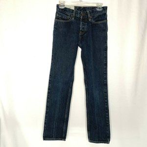 Hollister Mens Jeans Size 28 x 30 Slim Straight Dark Wash